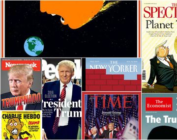 Las principales revistas del mundo tienen a Donald Trump en su portada