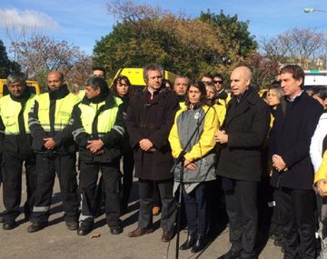 Larreta dio inicio al Operativo Frío para alojar a personas en situación de calle