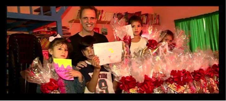 C5N entregó huevos de Pascua a un hogar y dos comedores