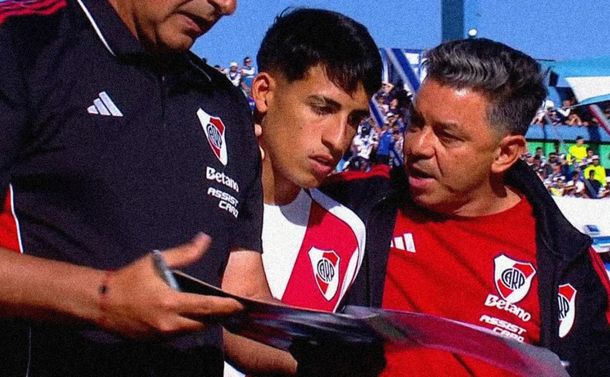 Quién es Lucas Obregón, el juvenil de River que debutó ante Vélez