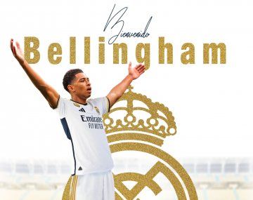 Bellingham nuevo refuerzo de Real Madrid: cuánto lo pagó y hasta cuándo firmó