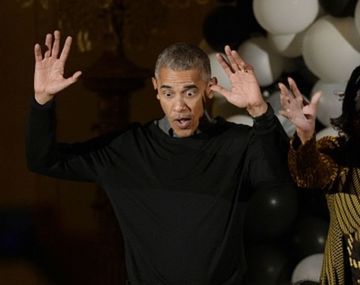 El matrimonio Obama celebró su último Halloween en la Casa Blanca