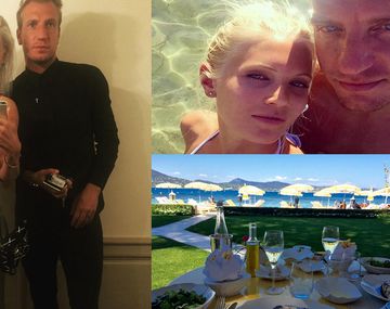 El festejo de Maxi López y su novia por su aniversario