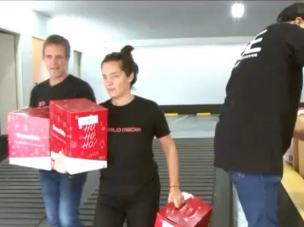 Grupo Indalo donó cajas navideñas y arbolitos a comedores comunitarios