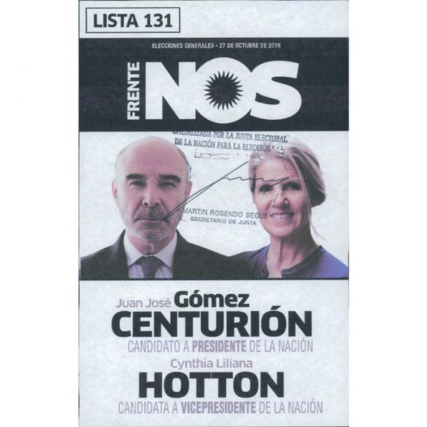 Elecciones 2019: todas las boletas que vas a encontrar en el cuarto oscuro