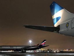 Se retrasó el vuelo de Aerolíneas desde Rusia