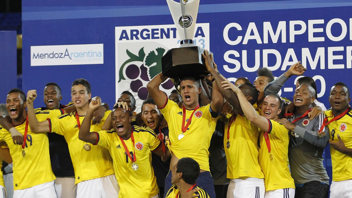 Colombia se consagró campeón en el Sudamericano Sub 20