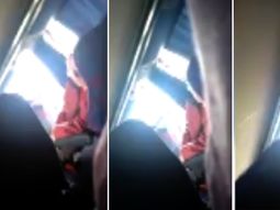 Un hombre se masturbó frente a una pasajera