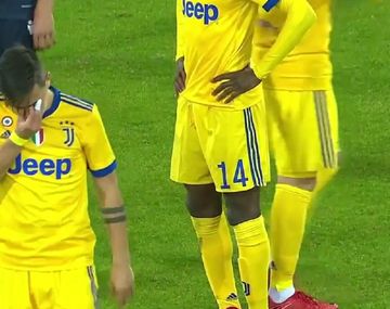 Dybala se lesionó durante el partido entre Juventus y Cagliari