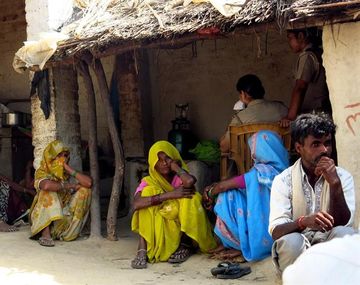 La casa de la familia de las chicas violadas asesinadas