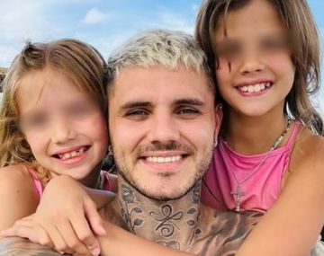Icardi le dedicó un mensaje a su hija por su cumple: Te amo con todo mi corazón