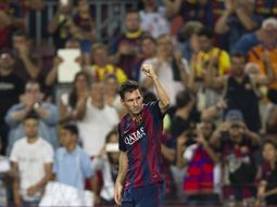 con un doblete de messi, el barcelona derroto al elche con un doblete de messi, el barcelona derroto al elche