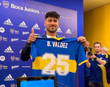 Valdez: El deseo de todo jugador es venir a un club tan grande como Boca
