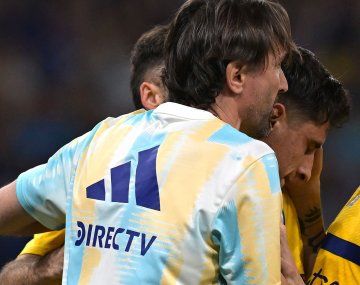 Así reaccionó Martínez con Merentiel tras fallar el penal clave ante Cruzeiro