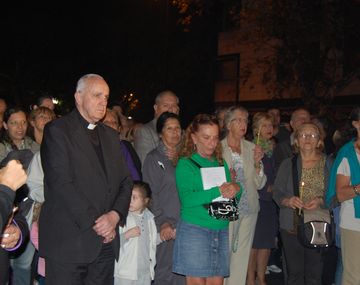 Años atrás el actual papa Francisco encabezó la tradicional procesión
