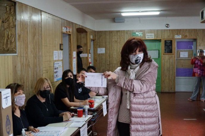 Cristina Kirchner: Voté por los sueños de todos y por el futuro de la Argentina