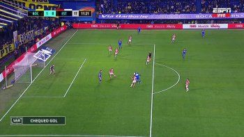 polemica con el var: ¿habia offside en el primer gol de boca? polemica con el var: ¿habia offside en el primer gol de boca?