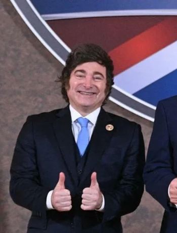 Javier Milei junto a Donald Trump. Javier Milei junto a Donald Trump.