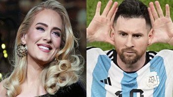 la fan menos pensada: adele confeso en un show su amor por messi la fan menos pensada: adele confeso en un show su amor por messi