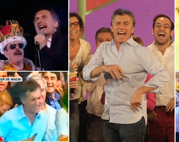 La evolución de un festejo: mirá cómo mejoró el baile de Macri