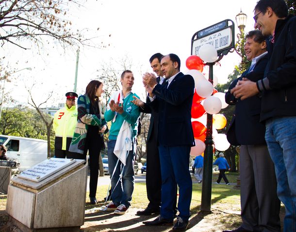 Descubren una placa en el cumpleaños de River Plate