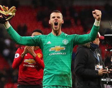 David De Gea la rompió contra el Tottehham Hotspurs