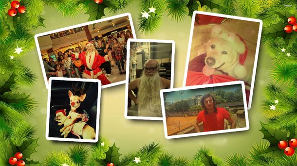 Los mensajes y fotos de los famosos en vísperas de Navidad