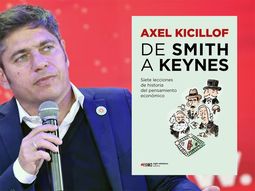 Axel Kicillof y su nuevo libro. Axel Kicillof y su nuevo libro.
