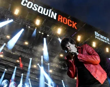 Andrés Ciro Martínez en el Cosquín Rock