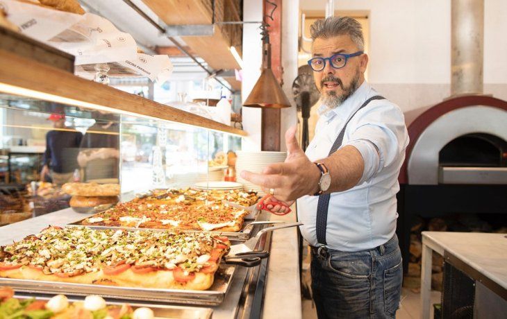 Polémica por los elevados precios de las pizzas del local de Donato De Santis