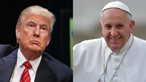 #RepudioATrump El candidato republicano amenazó al Papa Francisco