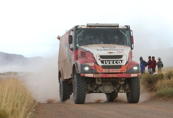 Histórico tercer puesto de Villagra entre los camiones del Dakar