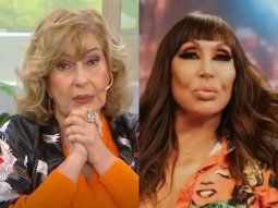 Respuesta tajante y fastidio al aire: Georgina Barbarossa evitó hablar de Moria Casán