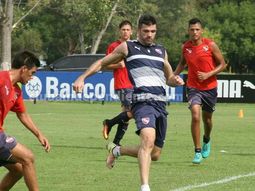 Gigliotti se entrenó por primera vez en Independiente Gigliotti se entrenó por primera vez en Independiente