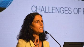 Arbeleche aseguró que Uruguay debe continuar por el camino de la transición energética. Arbeleche aseguró que Uruguay debe continuar por el camino de la transición energética.