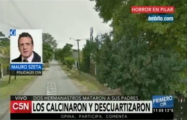 Dos hermanastros mataron, descuartizaron y calcinaron a sus padres en Pilar