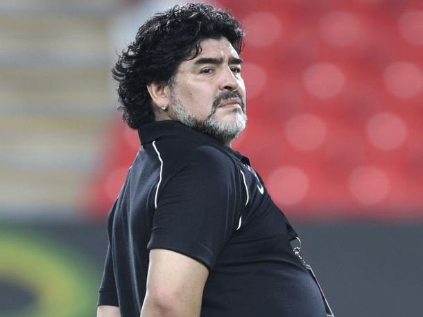 La foto de su nieto que enfureció a Diego Maradona