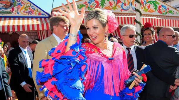 La reina Máxima sorprendió al mundo con su baile de flamenco