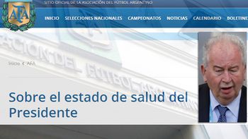 la afa emitio un comunicado por la salud de julio grondona: ¿que dice? la afa emitio un comunicado por la salud de julio grondona: ¿que dice?