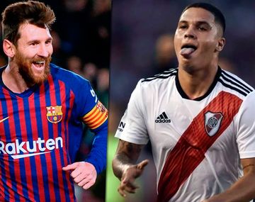 Los golazos de Messi y Juanfer Quintero