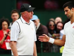 Boris Becker fue el entrenador de Djokovic durante tres años Boris Becker fue el entrenador de Djokovic durante tres años