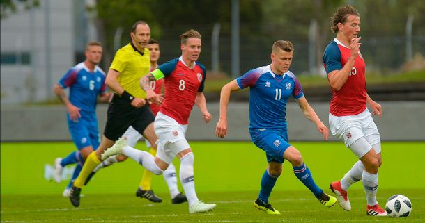 Islandia y Noruega disputaron un partidazo
