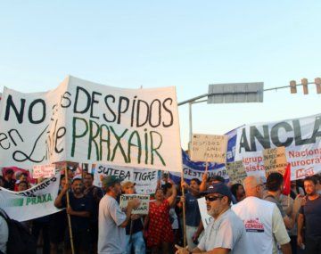 Corte en la Panamericana y 197: reclaman por despidos sin causa