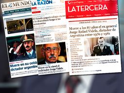 las tapas de los diarios del mundo reflejan la muerte de videla las tapas de los diarios del mundo reflejan la muerte de videla
