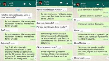 Matías le hizo pasar un mal momento a su mamá Elena Matías le hizo pasar un mal momento a su mamá Elena