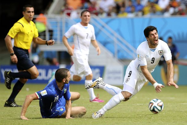 Mirá el gol de Uruguay vs. Italia