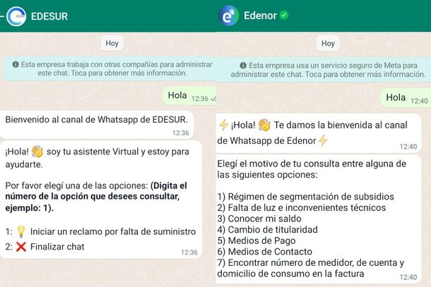 Corte de luz: cómo reclamar por WhatsApp