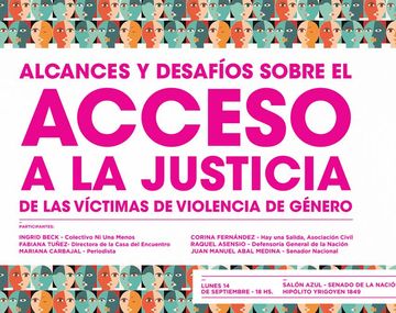 {altText(,#NiUnaMenos: charla sobre el acceso a la Justicia para las víctimas de violencia de género)}