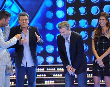 VIDEO: Así fue el momento de Macri junto a su imitador Martín Bossi