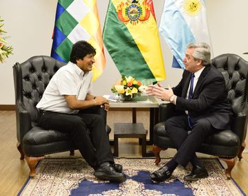 Evo Morales a Alberto Fernández: La próxima te voy a recibir como presidente